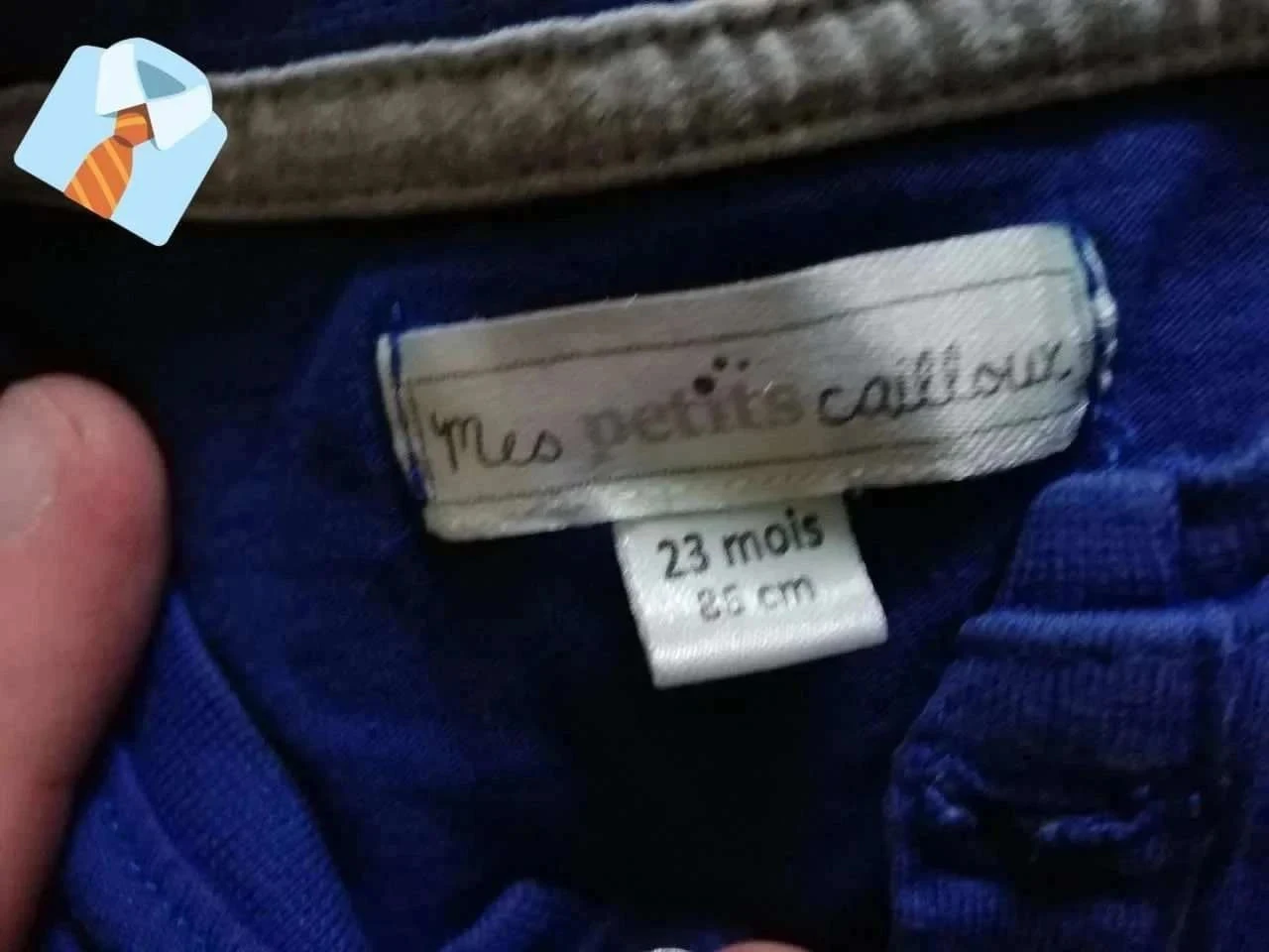 Mes Petits Cailloux T-shirt met lange mouwen 23 Maanden Goede staat Katoen – photo 3